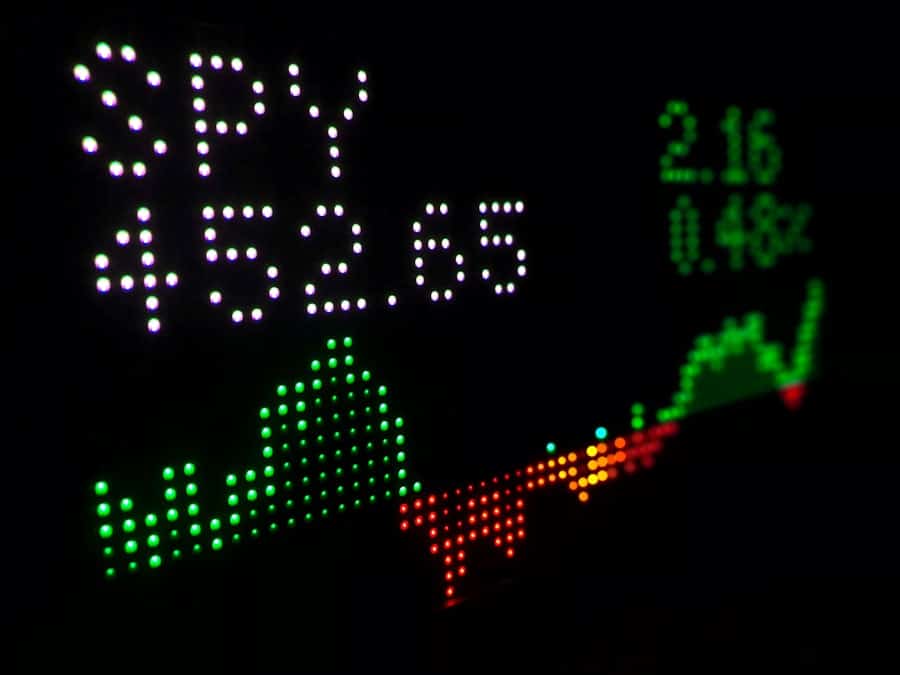 Photo Stock market