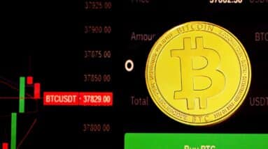 Photo Bitcoin graph