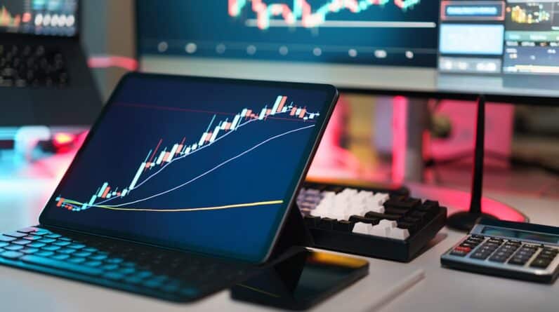 Photo Bitcoin graph