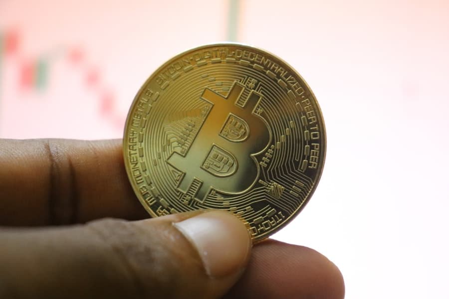 Photo Bitcoin trading