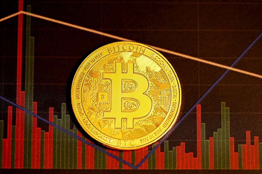 Photo Bitcoin graph