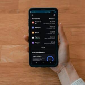 Photo Coinbase app