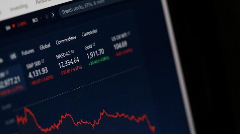Photo Crypto investment dashboard