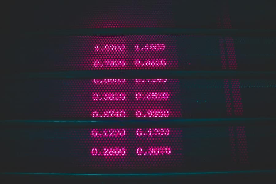 Photo Crypto investment dashboard