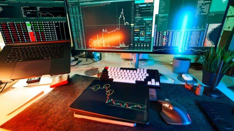Photo Bitcoin graph