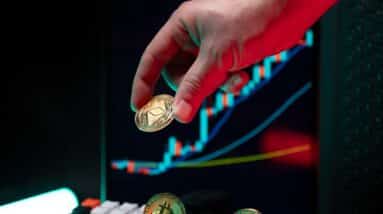 Photo Bitcoin graph