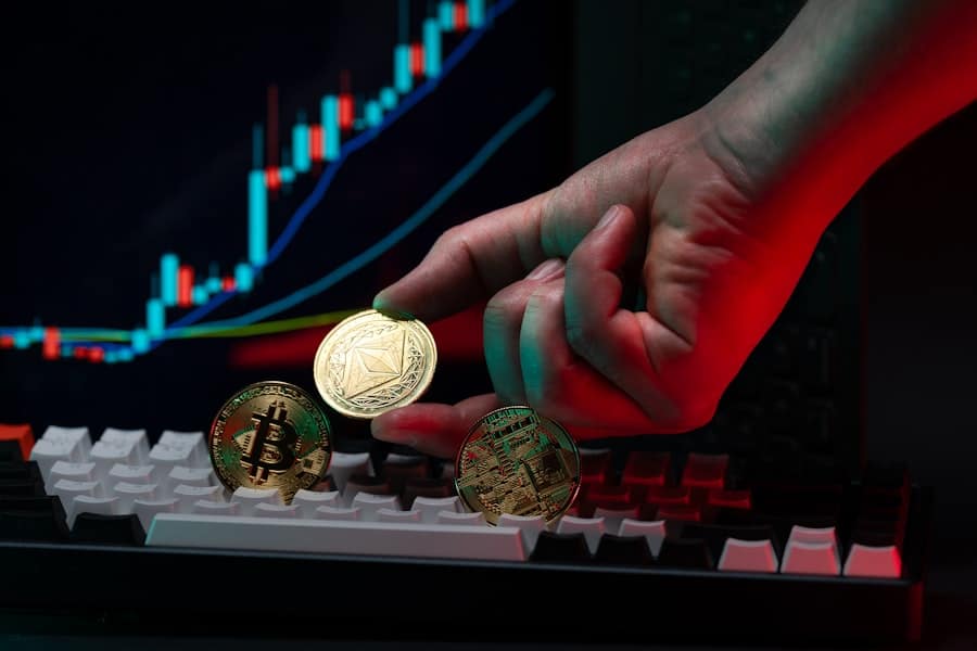 Photo Bitcoin graph