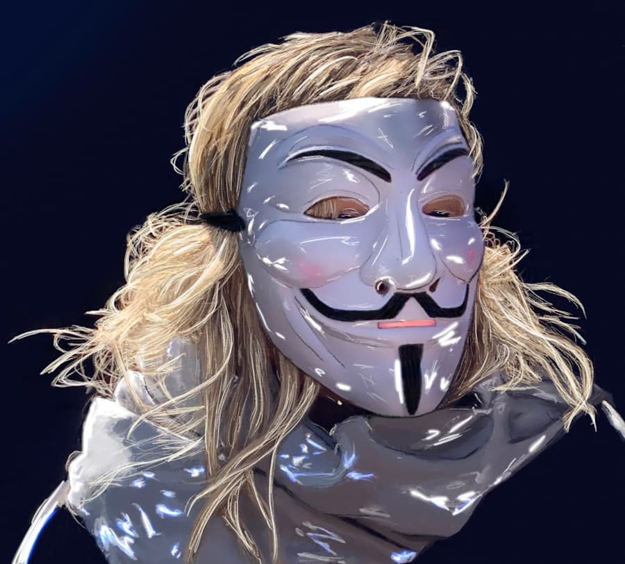 Photo Anonymous figure