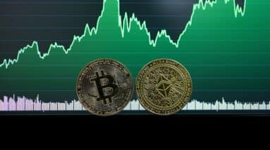 Photo Bitcoin graph