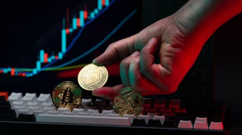 Photo Bitcoin graph