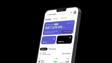 Photo Crypto loan platform: "Loan application"