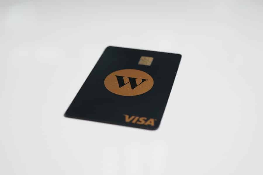 Photo Crypto debit card